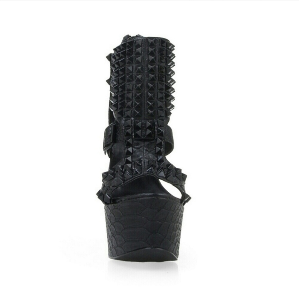 Snake Print Platforms